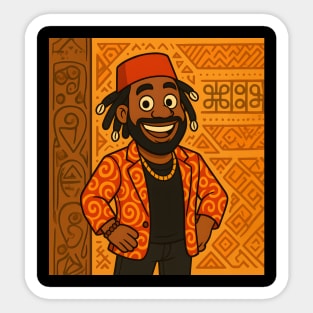 Chiji Groove Smiling Star Sticker